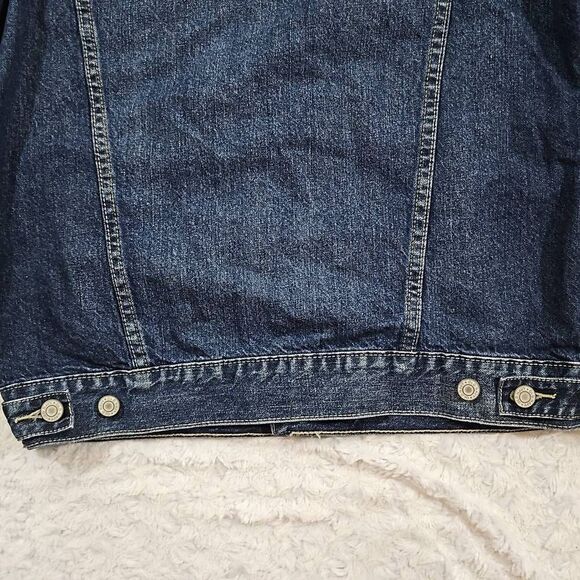 Denim Trucker Jean Jacket Old Navy Womens Size Small - Picture 6 of 8